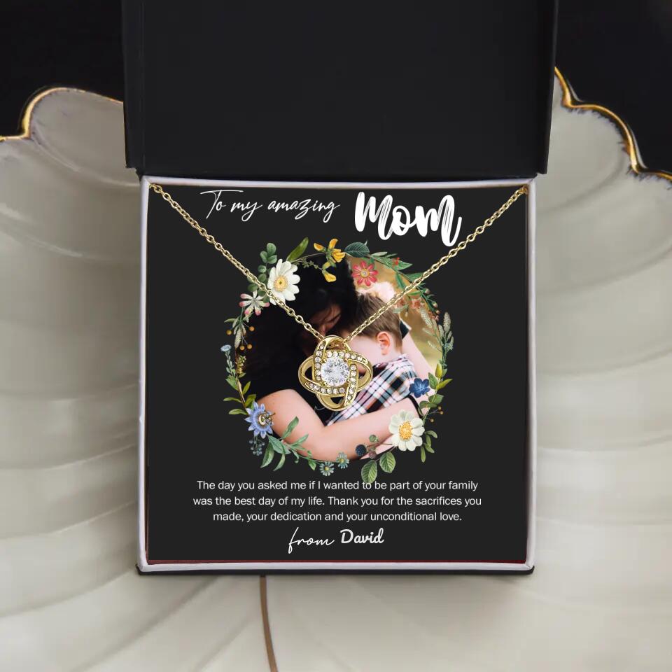 To my amazing Mom, Personalized Necklace