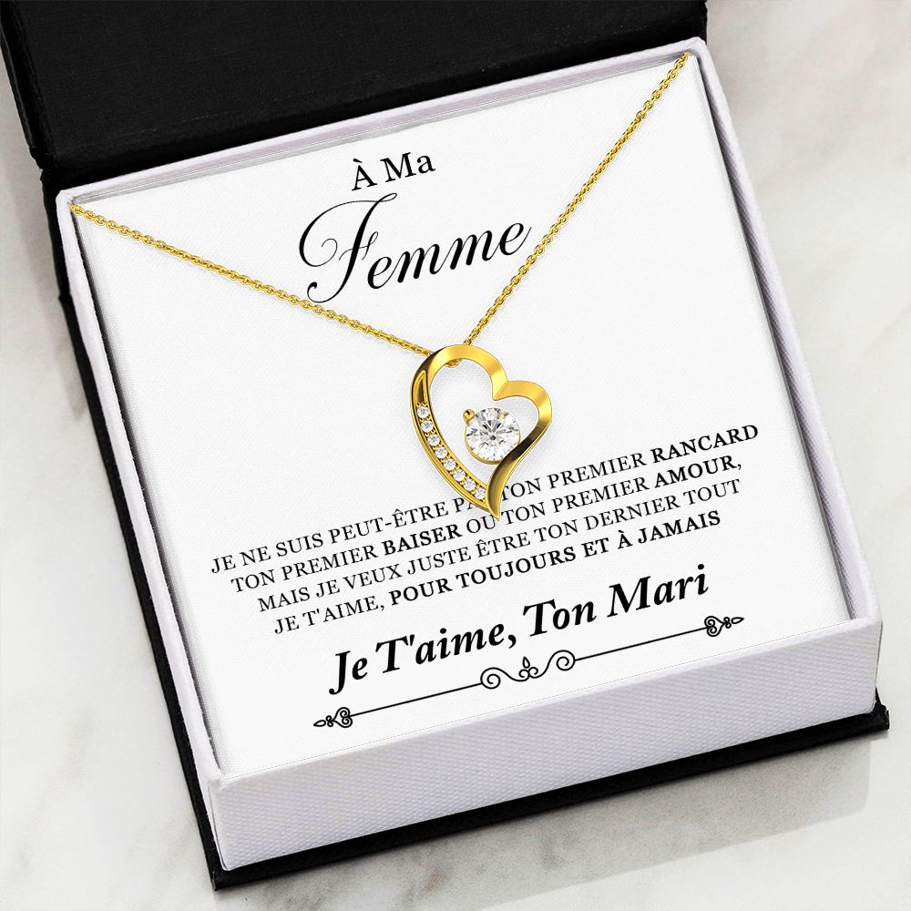 À Ma Femme Forever Love Collier