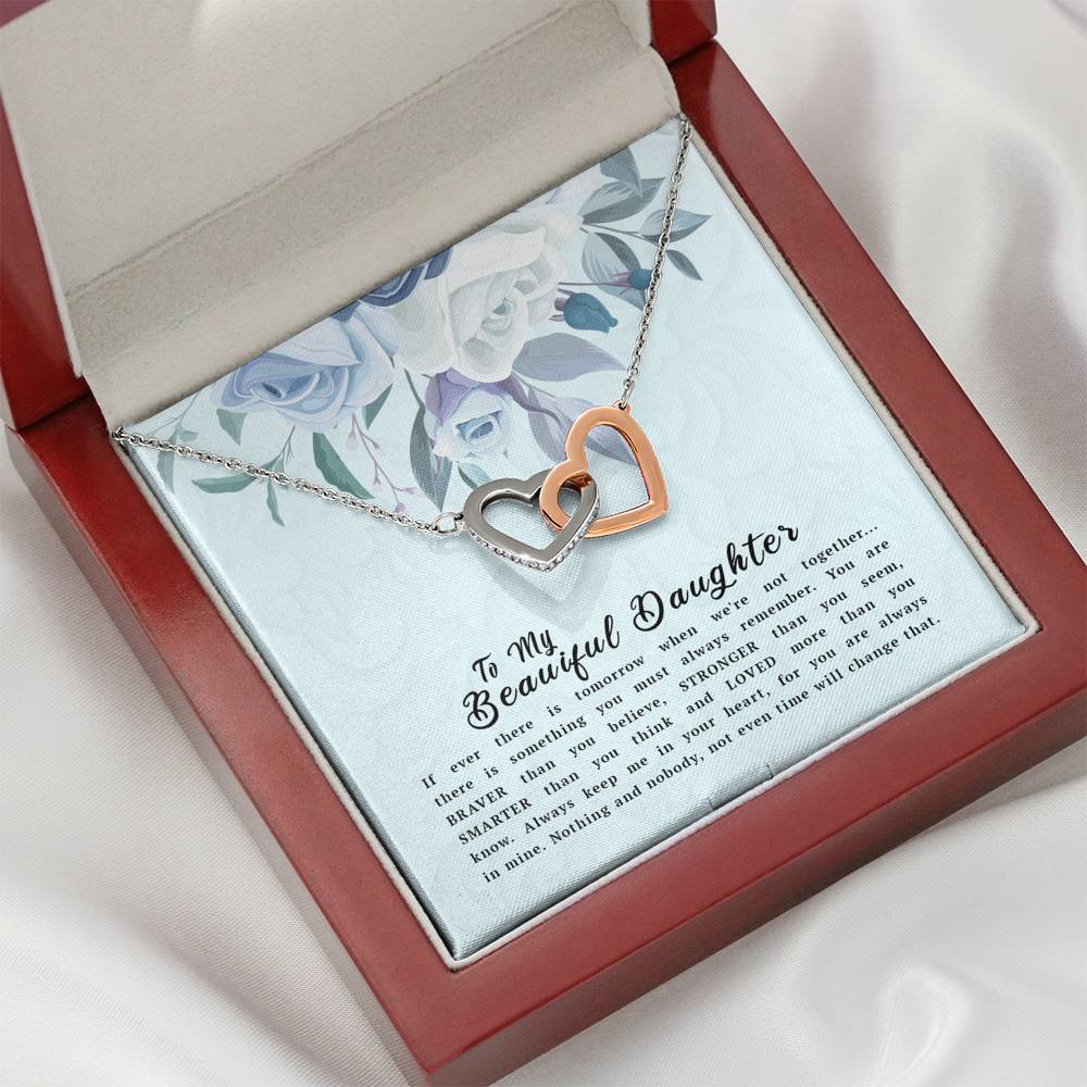 To My Daughter - You're Always In My Heart - Necklace